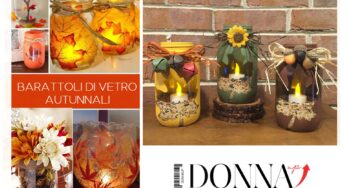 Riciclo barattoli di vetro | tante idee per decorare la tua casa in autunno!