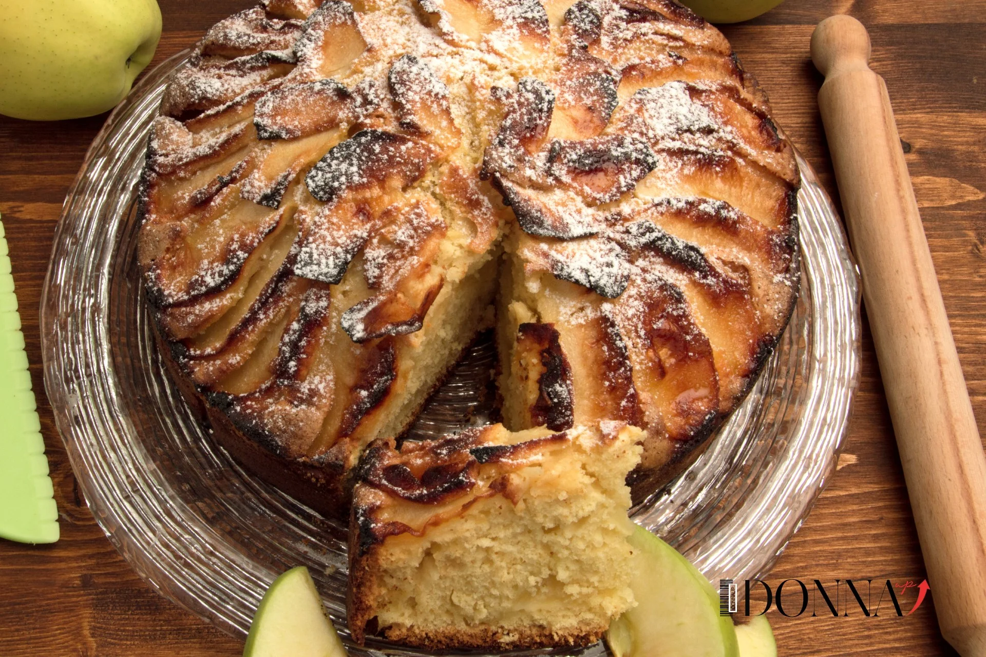 Torta di mele ZERO: senza burro, senza olio e niente zucchero!