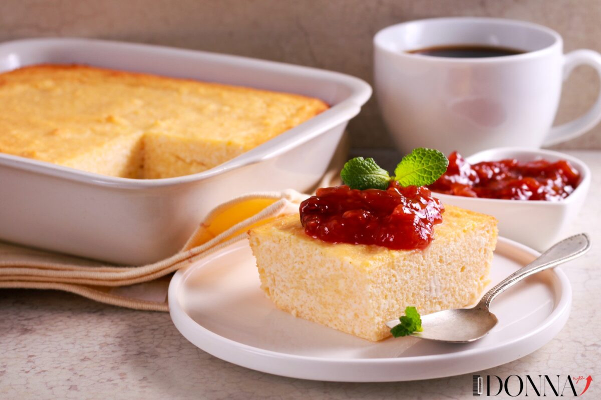 torta ricotta e marmellata