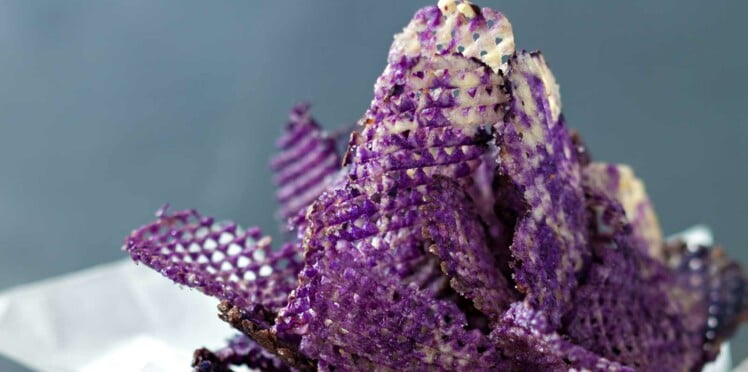 Chips e crocchette di patate viola, si preparano in 5 minuti!