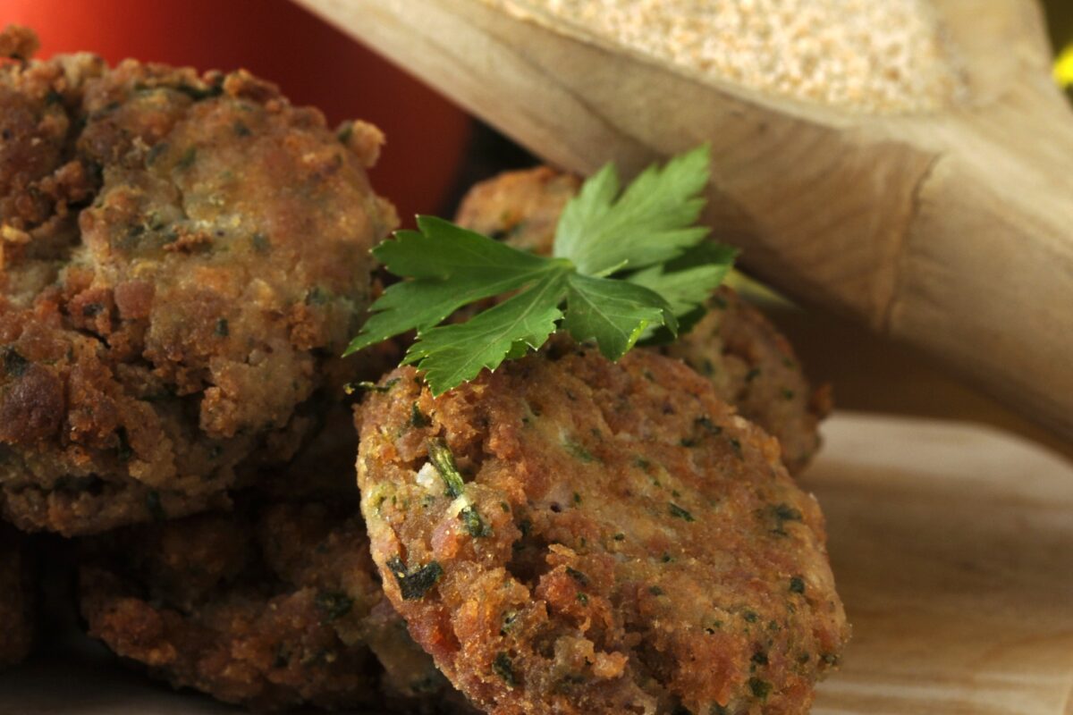 Polpette con finocchi e ricotta