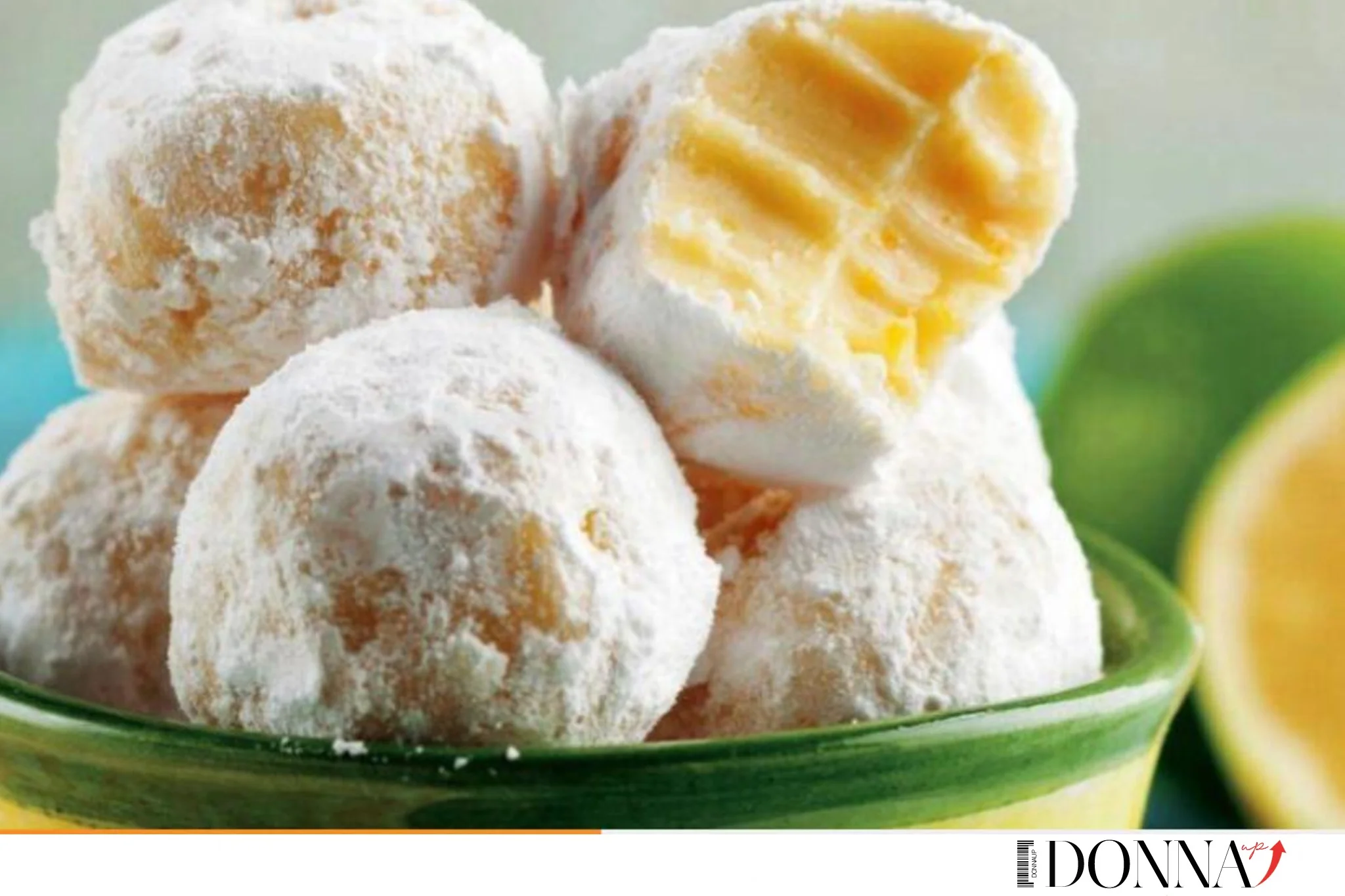 Limoncini: dolcetti golosissimi con solo 29 kcal. Pronti in 5 minuti!