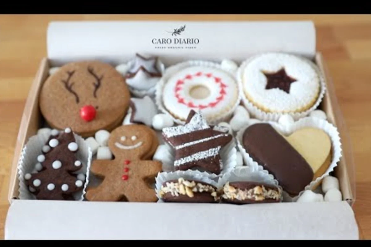 Ein einziger Teig für viele Weihnachtsplätzchen, schnell und einfach. Auch hervorragend als Geschenk geeignet