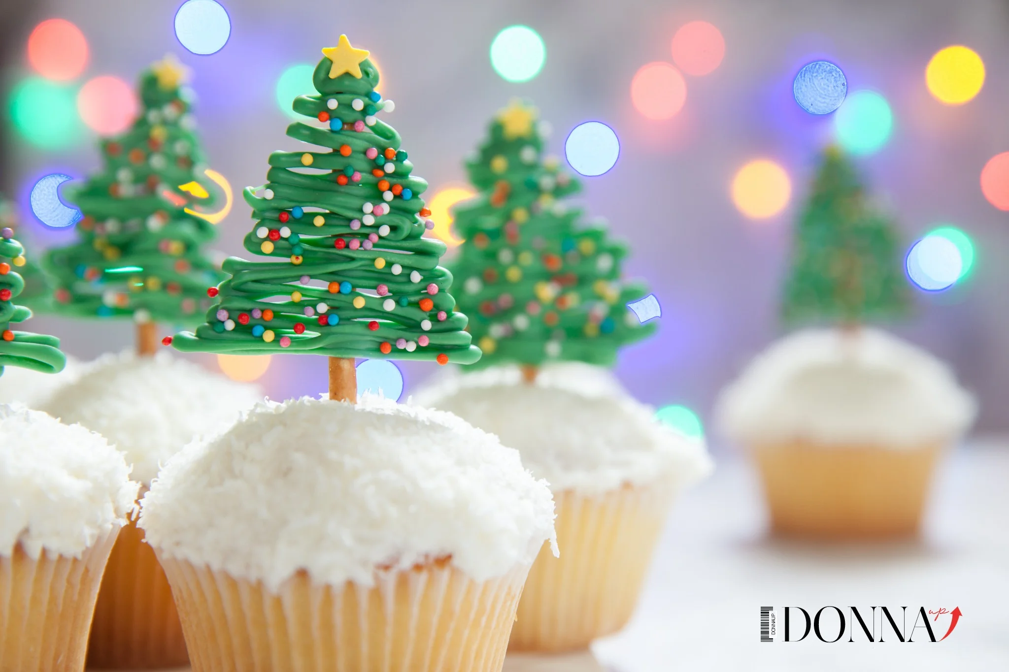 Muffin di Natale, ma light solo 120 calorie a dolcetto!