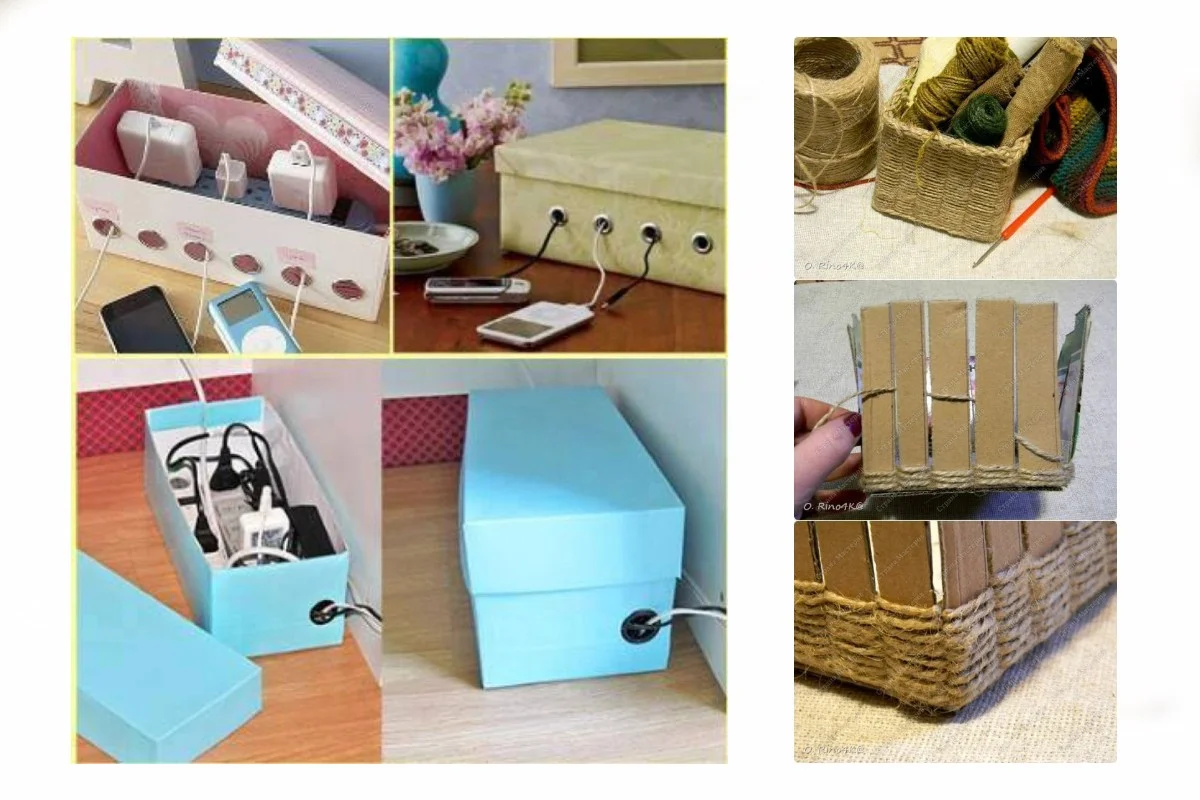 Riciclo scatole di cartone: 11 idee super utili e creative!