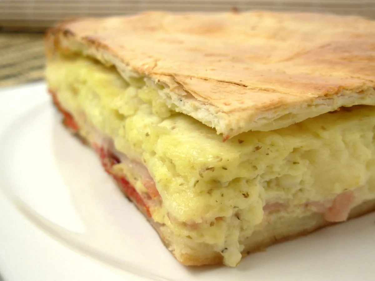 Gefüllte Focaccia