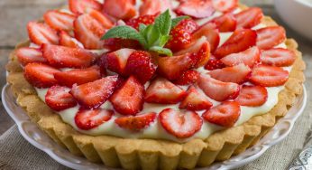 Crostata fredda fragole e mascarpone: lo spettacolo in tavola!