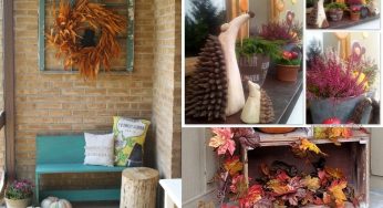 Come decorare il balcone in autunno | 20 idee originali di riciclo creativo e fai da te