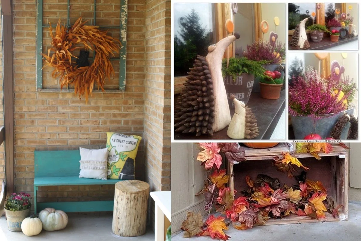 Come decorare il balcone in autunno | 20 idee originali di riciclo creativo e fai da te