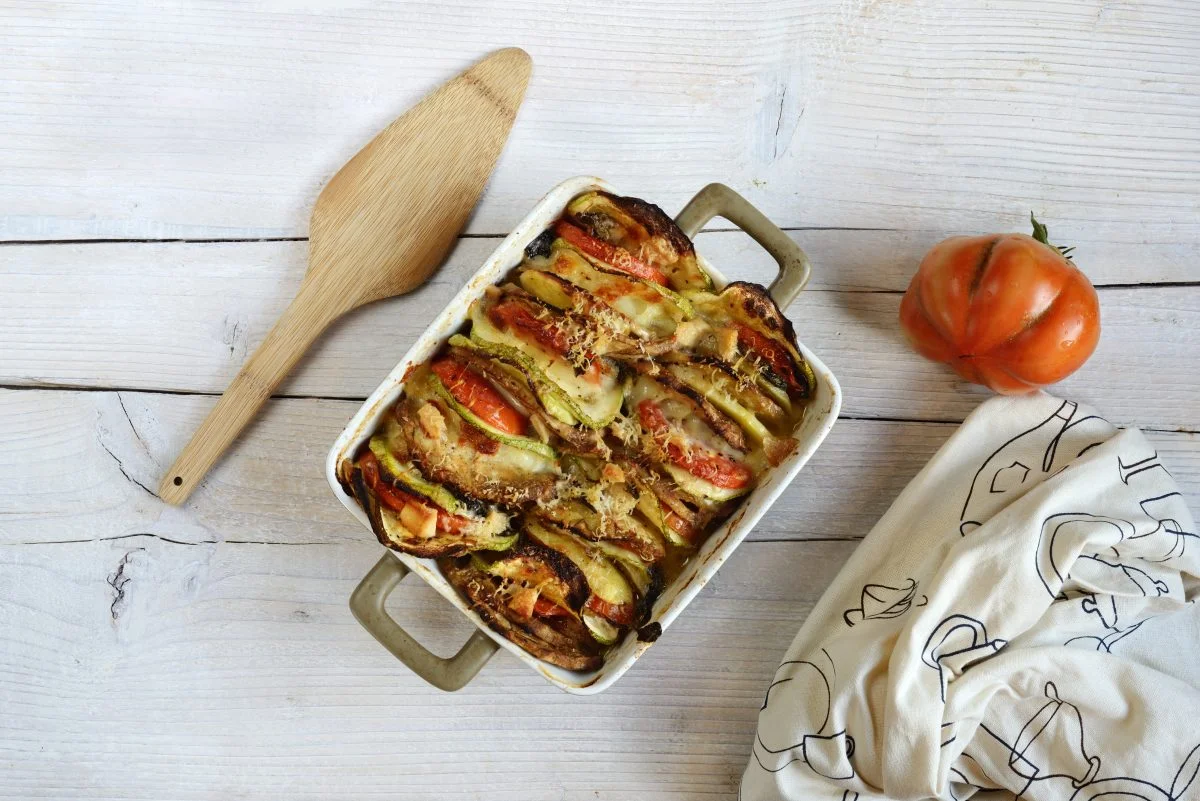Gebackenes Gratingemüse
