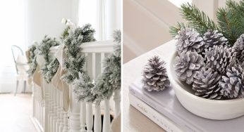 Bianco Natale: come decorare con semplicità e a basso costo