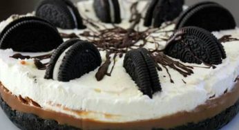 Cheesecake di Oreo senza forno: ricetta favolosa! Facile e veloce!