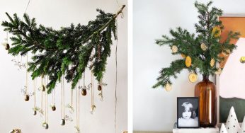 Decorare casa con un ramo di pino: idee semplici per un Natale magico!