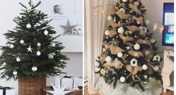 Nascondere la base dell’albero di Natale: tantissime idee semplici!