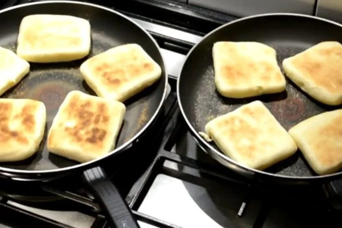 Pane 5 + 5, sono i minuti per prepararlo e cuocerlo in padella! Prova!