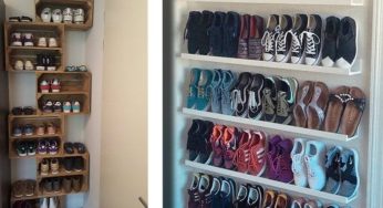 15 idee geniali per riporre le scarpe: idee ottime anche per piccoli spazi