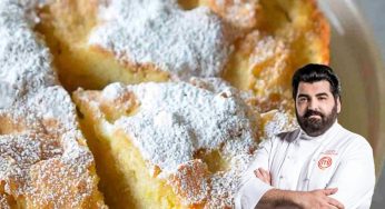 La torta di mele dello chef Antonino Cannavacciuolo