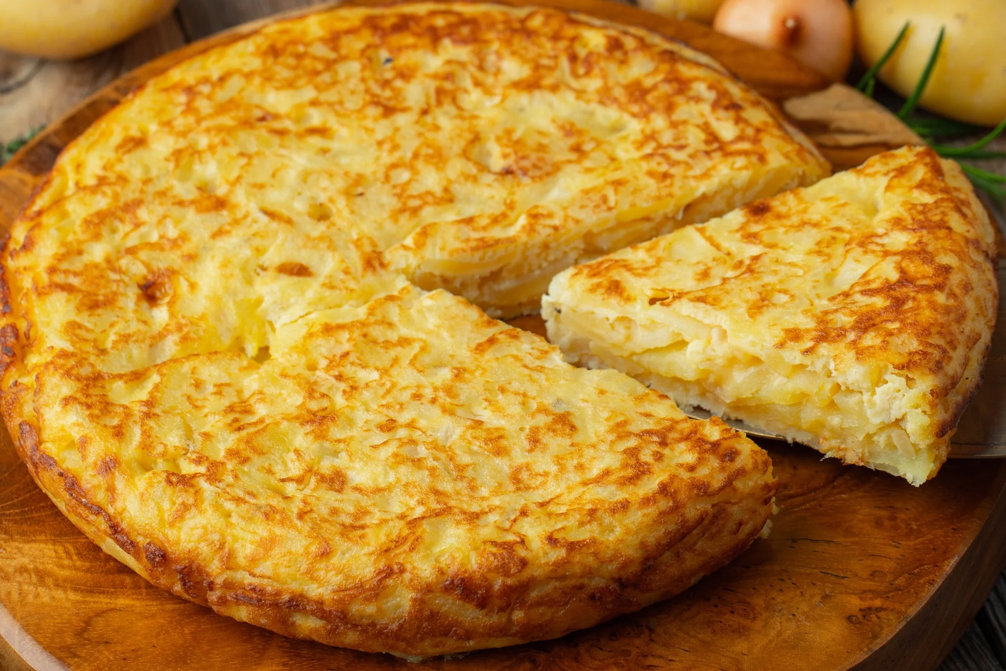 Torta patate e cipolle senza farina: un mega rösti leggerissimo!