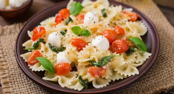 Pasta alla caprese: fresca e perfetta per mantenersi in forma