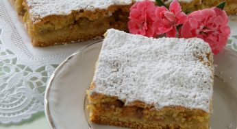 La torta di pasta frolla ripiena di mele: davvero buona, provala!