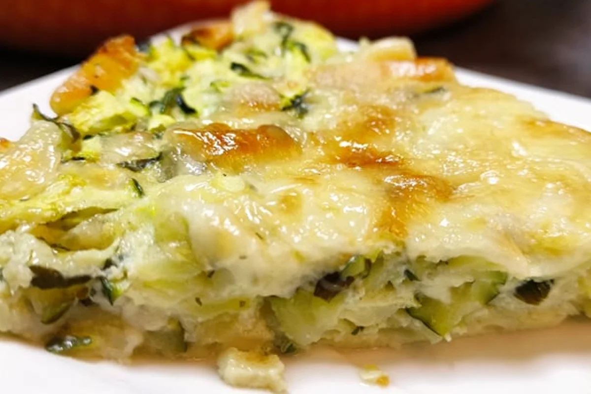 Torta salata con zucchine: niente farina e con sole 180 calorie.