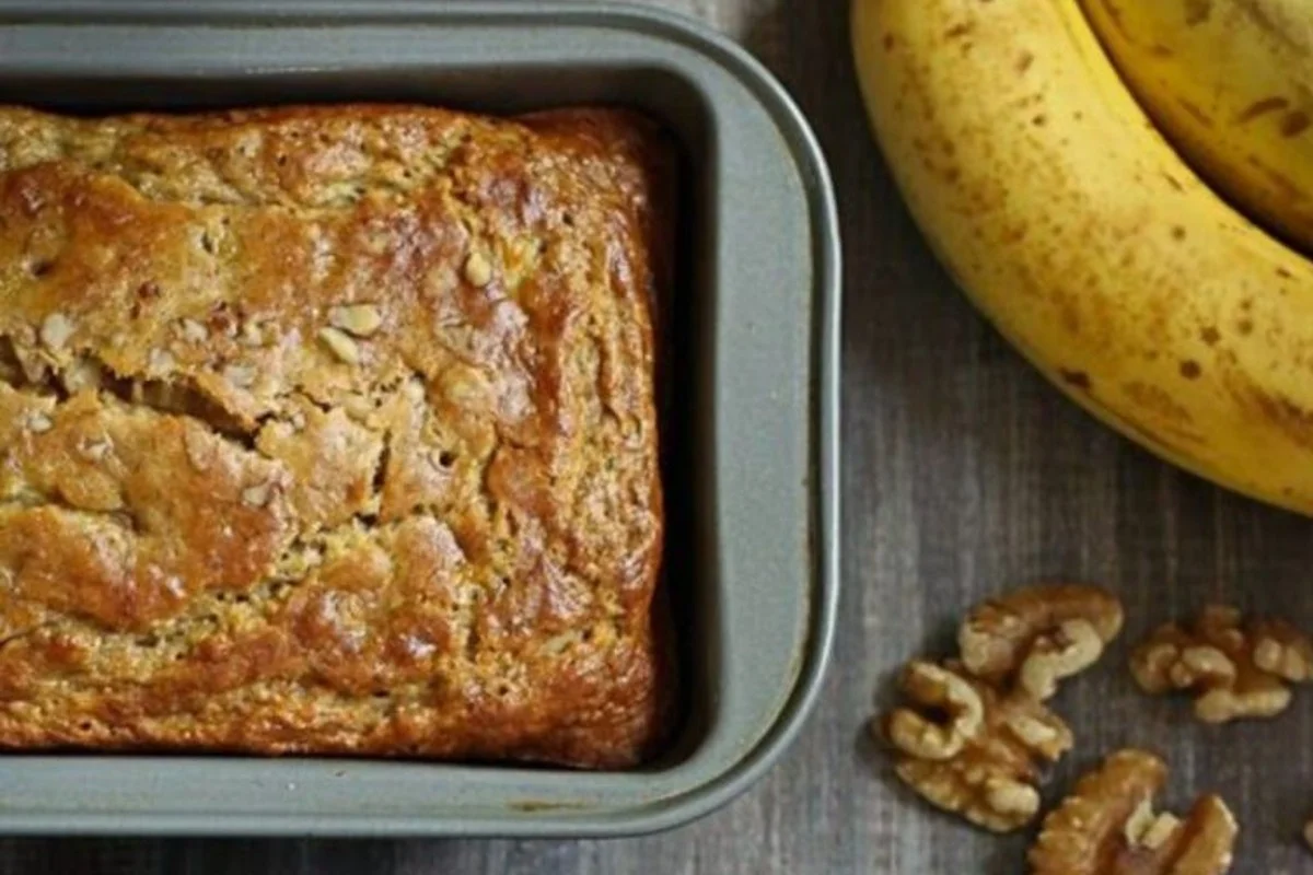 Pane alle banane: senza zucchero, gustoso, ottimo per la dieta!