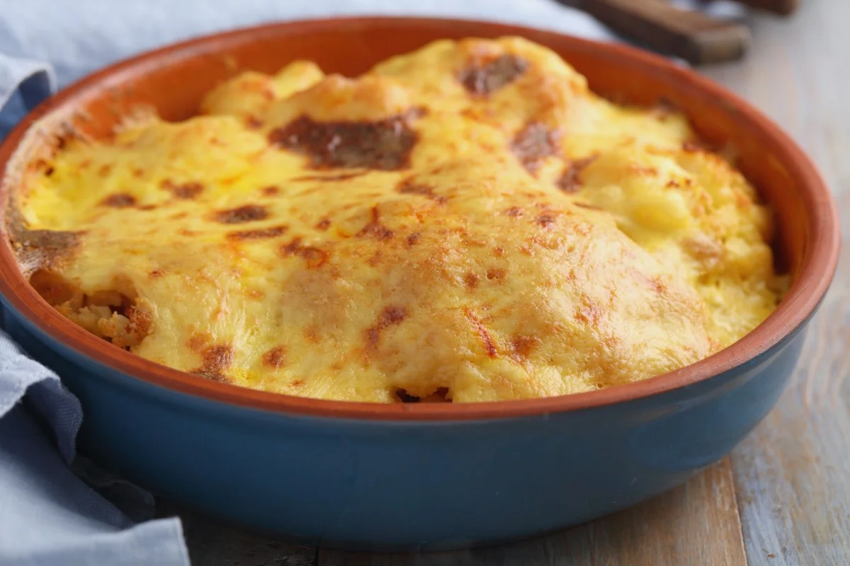 Gebackener Blumenkohl gratiniert: sehr leicht und lecker