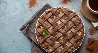 Crostata nera, cacao e marmellata di arance, per chi ama il dolceamaro!