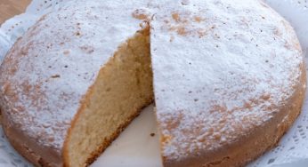 Torta paradiso all’acqua: si prepara in 5 minuti