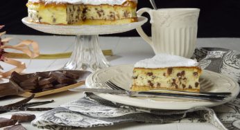 Ricotta e cioccolato: la torta con solo 190 calorie per fetta!