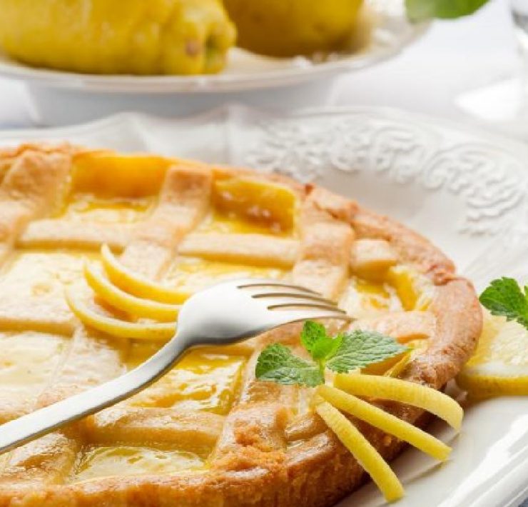 crostata al limone