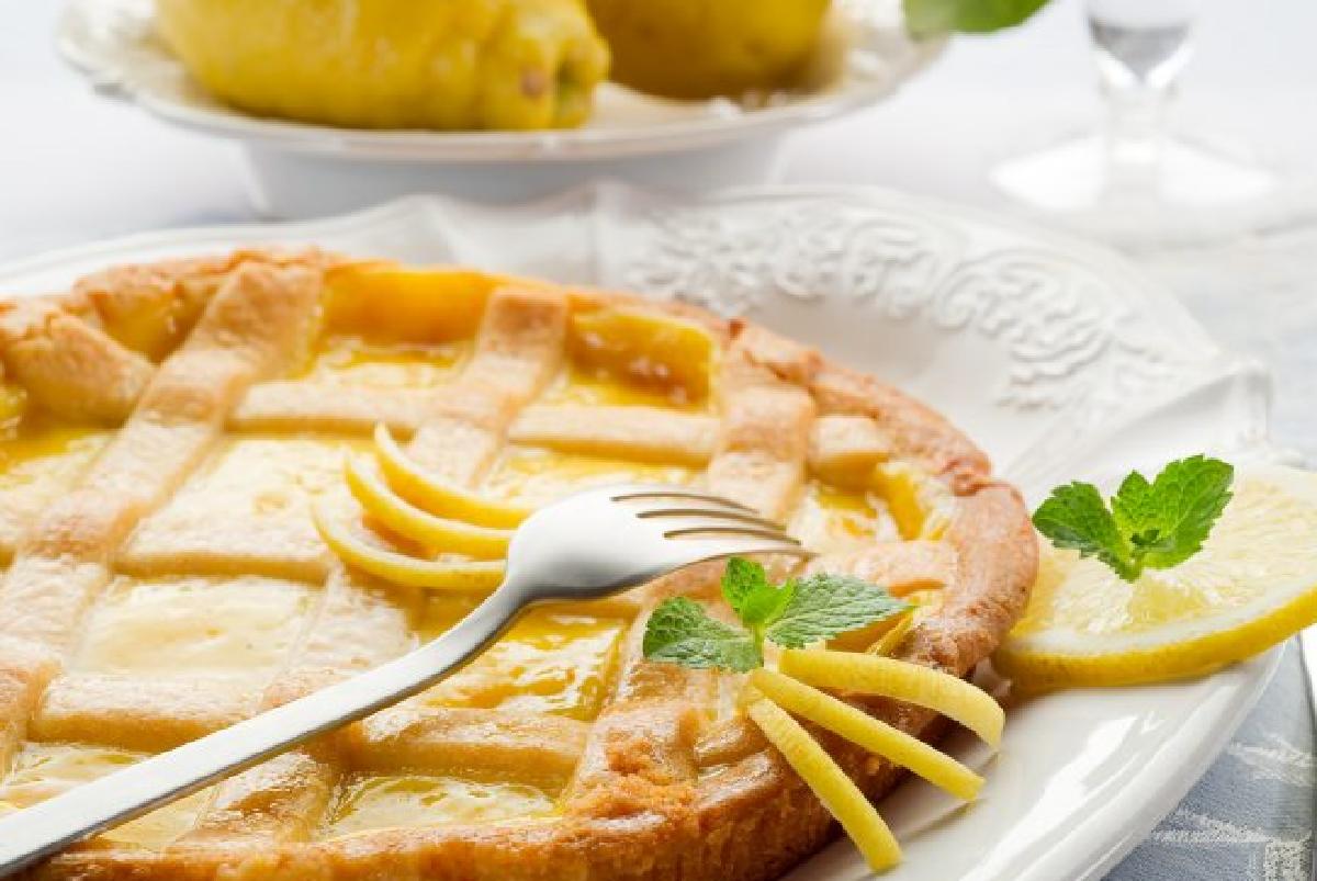 crostata al limone