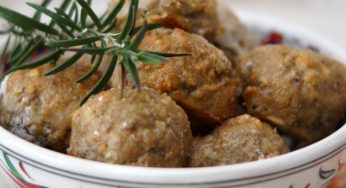 Le polpette ai funghi, impasto veloce e senza carne. Solo 55 calorie!