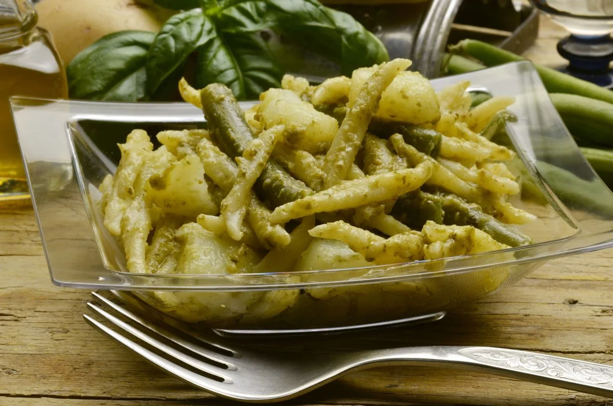 Trofie mit Pesto