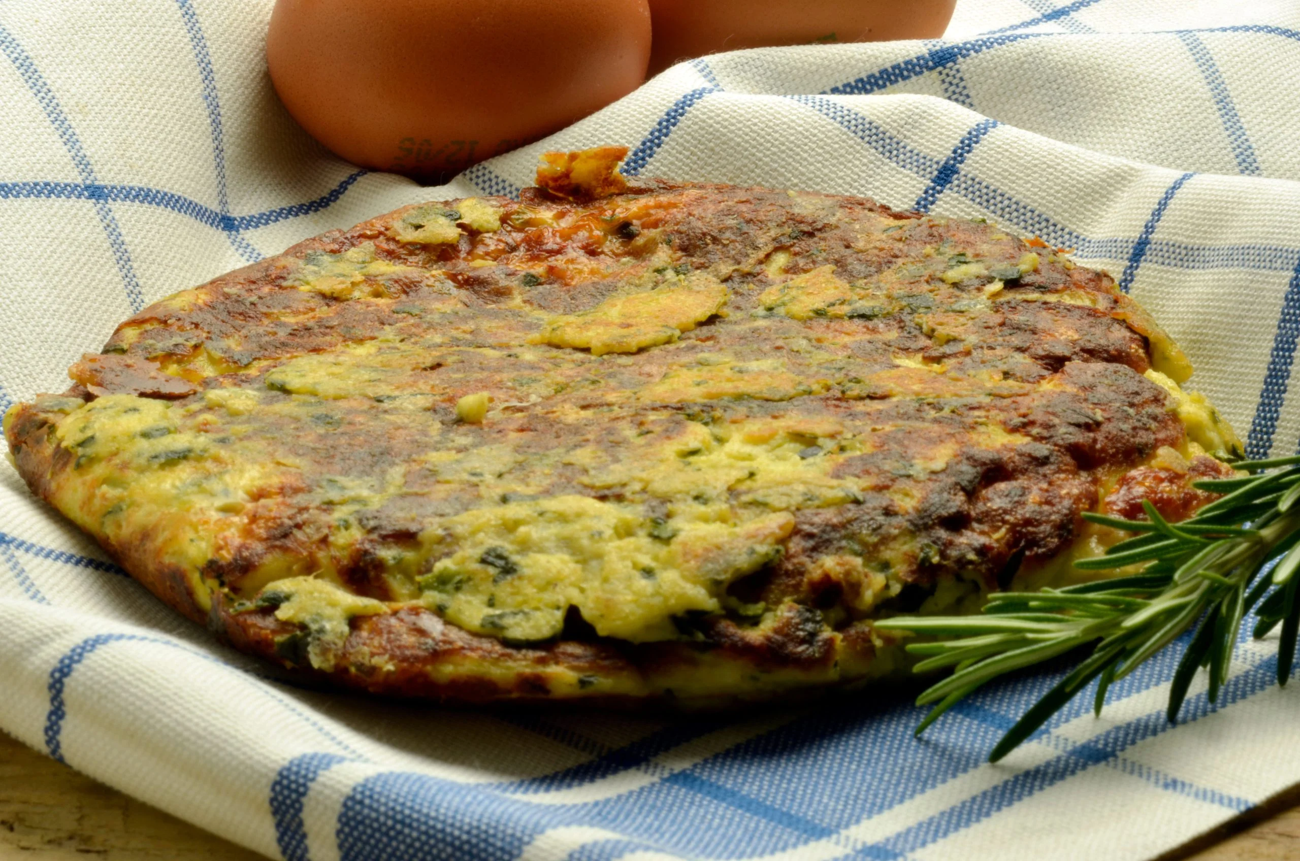 La frittata di cicoria con soli 3 ingredienti, leggerissima!