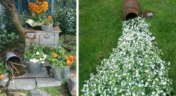 Riciclare in giardino: tante idee per arredare senza spendere nulla.