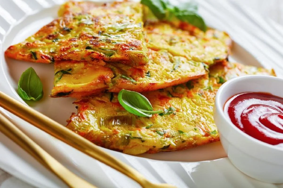 Focaccia di zucchine croccante in padella, veloce e leggera!