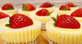 Le mini cheesecake alla vaniglia: da mangiare in un sol boccone!