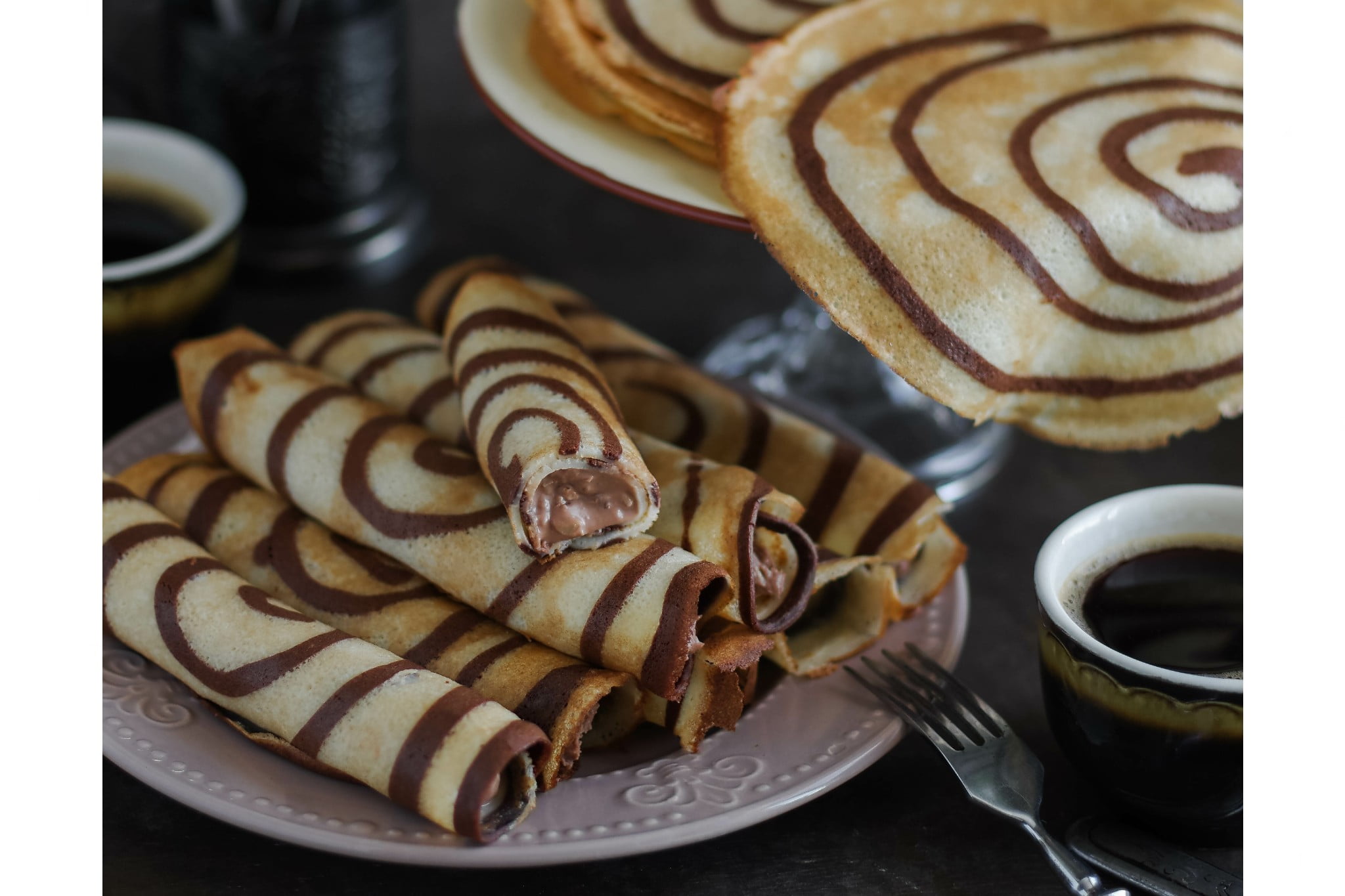 Le crêpes VORTICE, una spirale di pura e assoluta golosità!