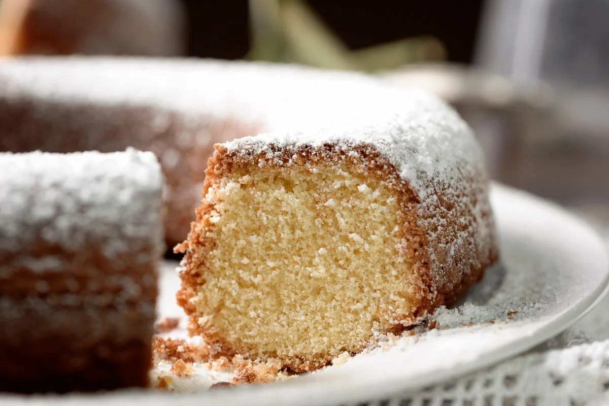 verschneiter Donut