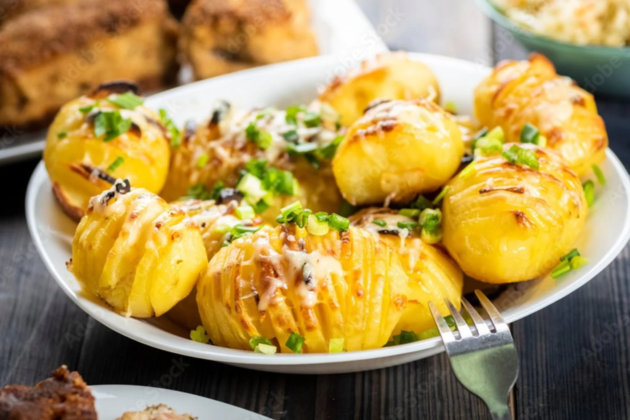 Patate Hasselback: le patate arrosto svedesi, molto più di un contorno!