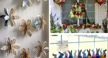 1000 idee per decorare le finestre in occasione della primavera