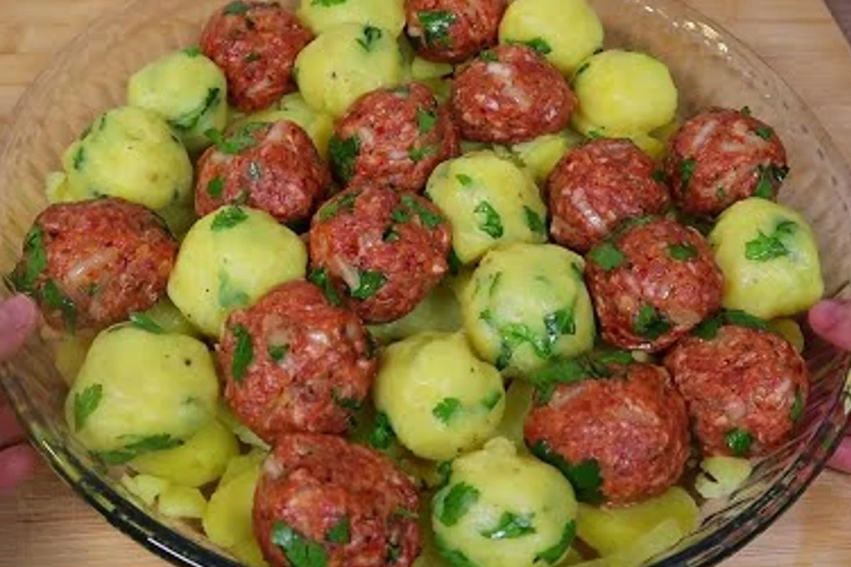 Polpette di carne e patate. Bocconcini golosi velocissimi da preparare!