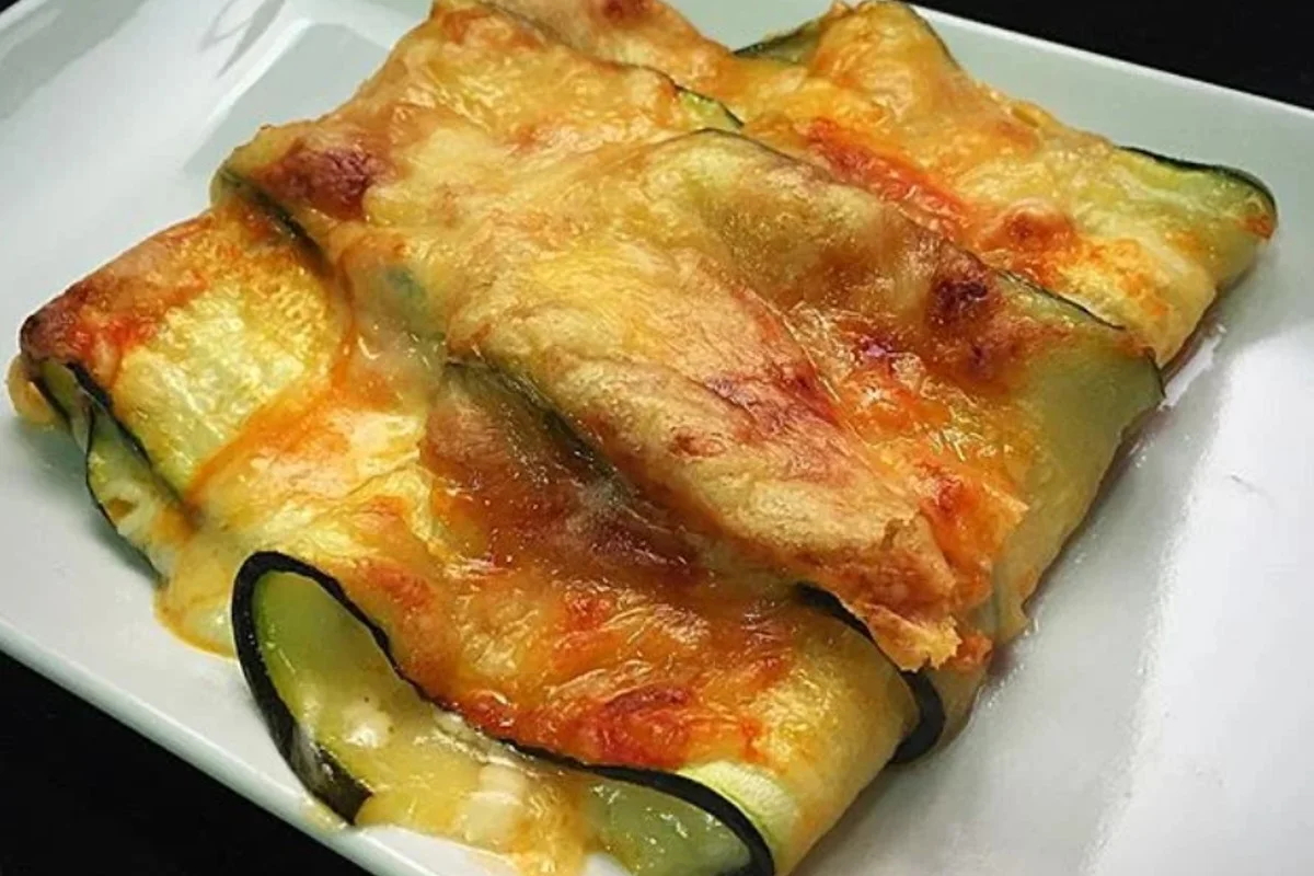 Cannelloni di zucchine: il primo goloso e dietetico con solo 180 calorie!