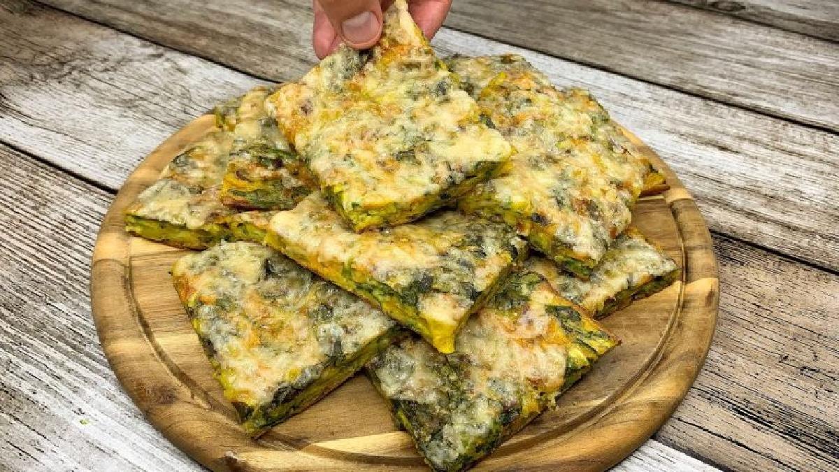 La focaccia di verdure dietetica più buona della pizza