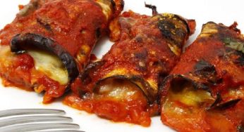 Involtini di melanzane: con un ripieno top e solo 50 calorie al pezzo!