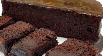 Torta al cioccolato in 5 minuti: senza farina e zucchero!