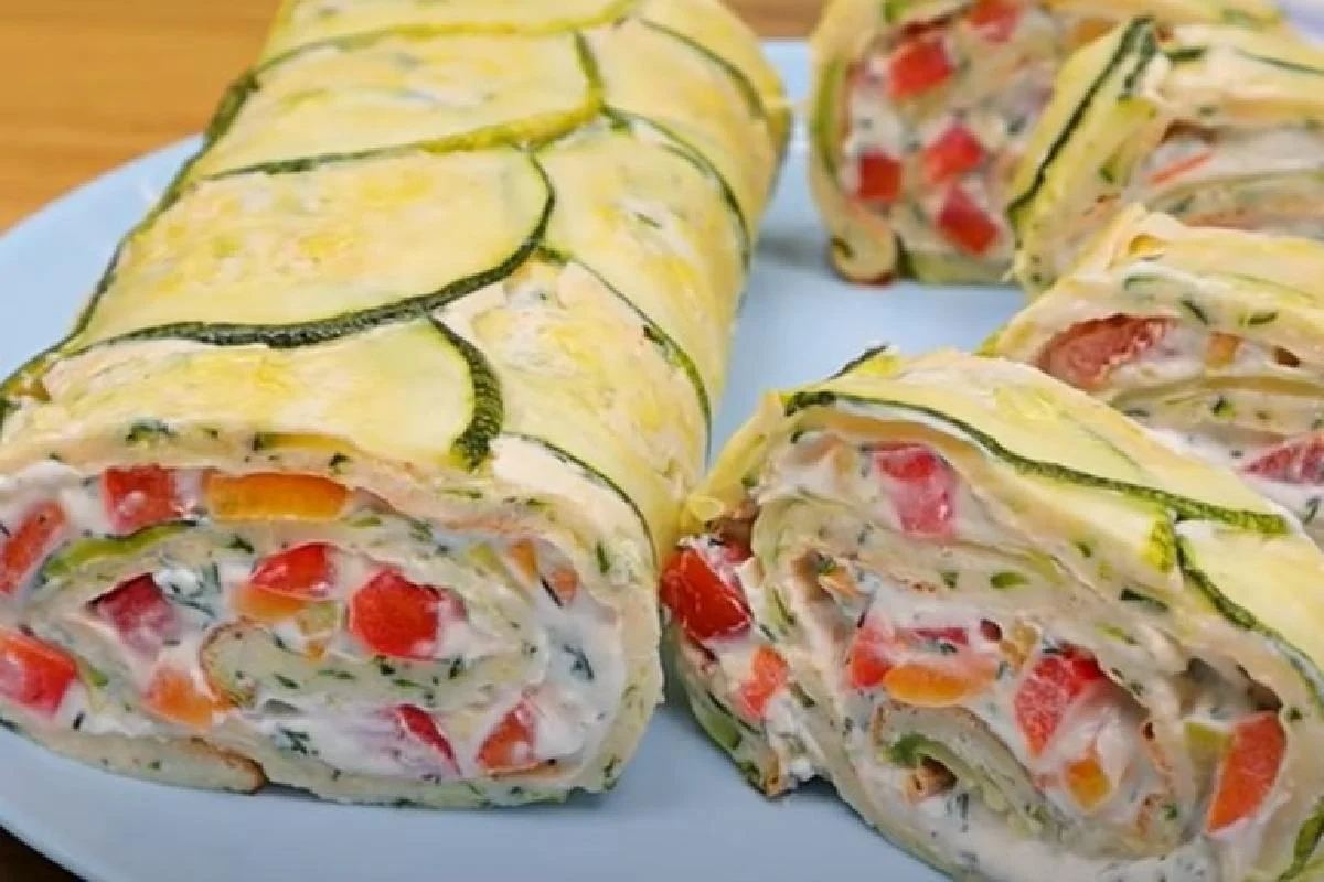 Il rotolo super goloso alle zucchine: dal ripieno leggero ed estivo!