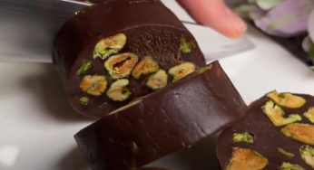 Il salame al cioccolato coi pistacchi: una goduria pazzesca!