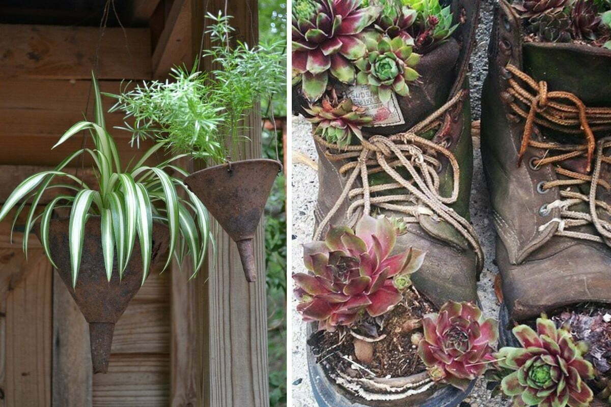 Decorazioni da giardino con il riciclo creativo: belle idee stra-economiche!